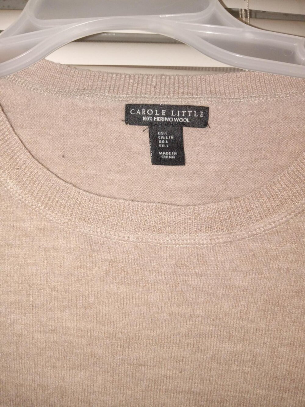 Carole Little Merino Wool Shirt